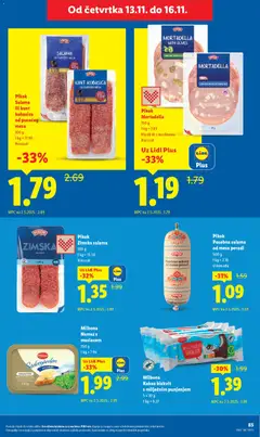 Pregled letka Katalog trgovine Lidl vrijedi od 10.11.2025 | Stranica: 85