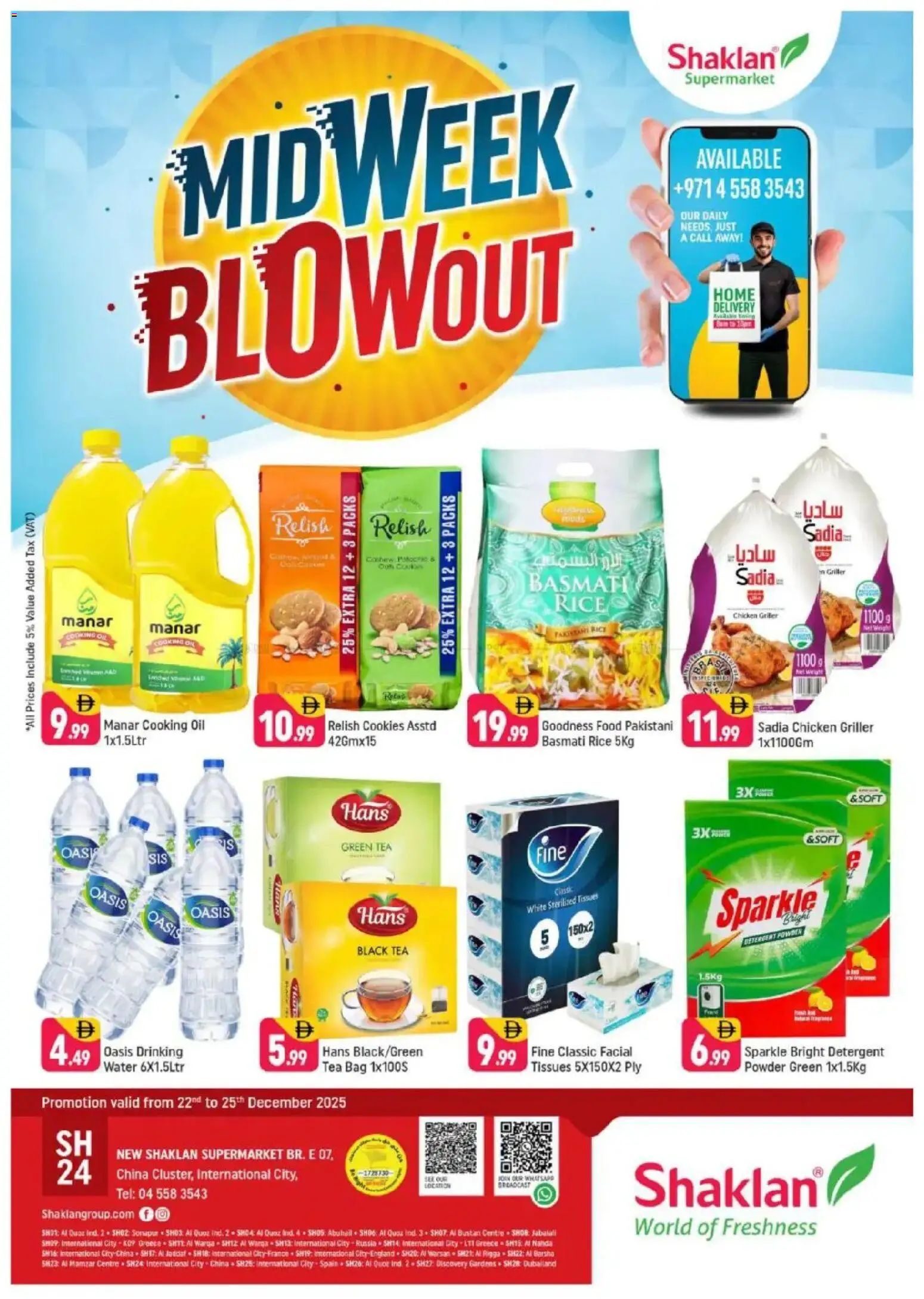 Preview of the catalogue Midweek Blowout - E07, International City, China Cluster of store Shaklan valid from 22 Dec, 2025