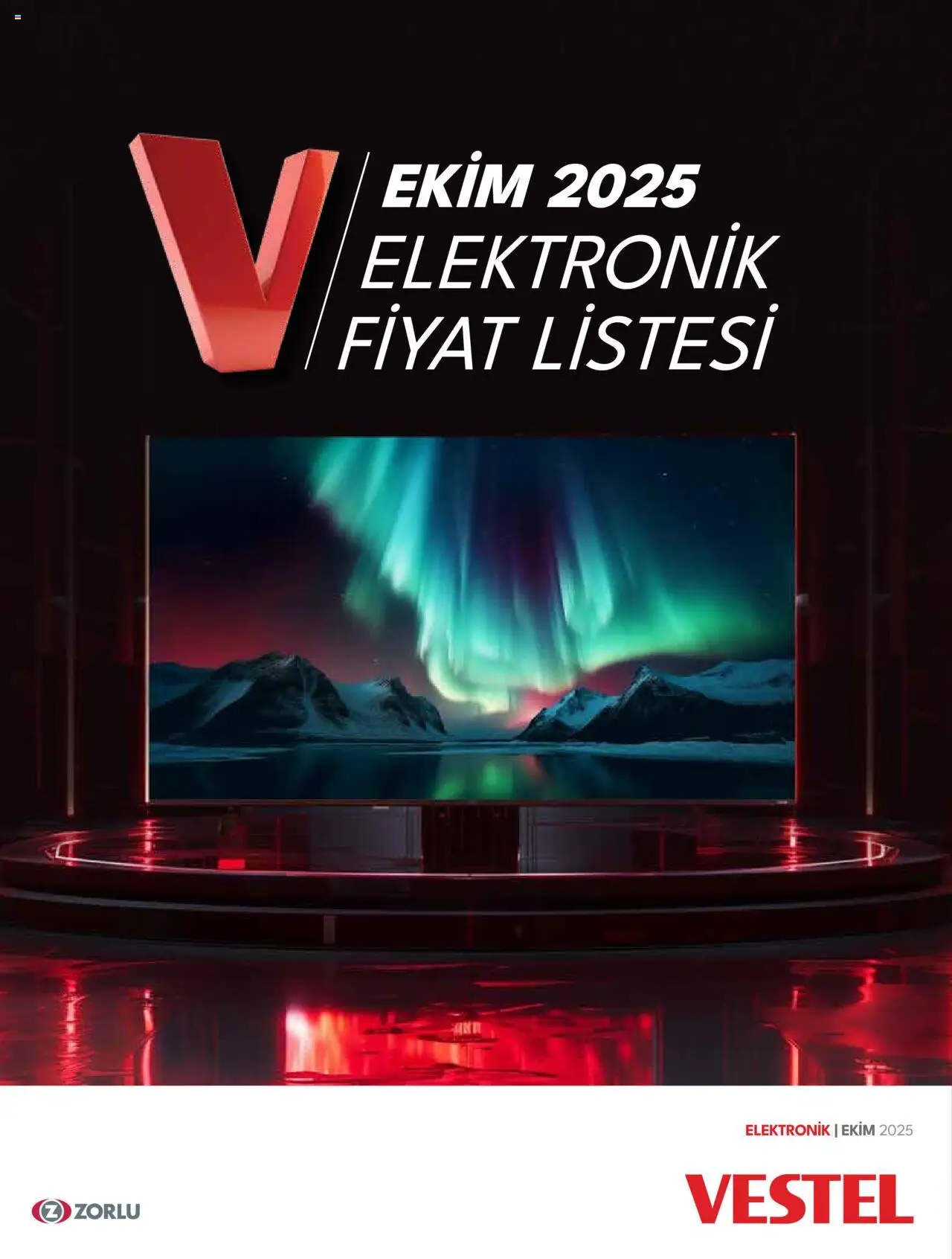 Vestel Tüketici Elektroniği (04 - 16 Ekim 2025) - Sayfa numarası 1