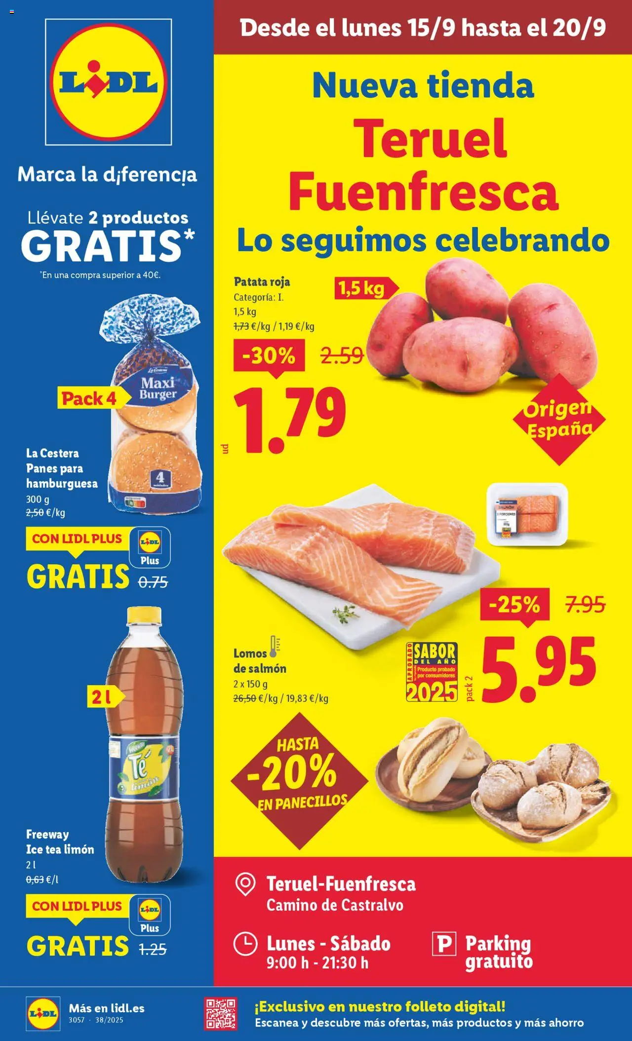 LIDL Teruel Fuenfresca del 15/09/2025 >> catálogo esta semana