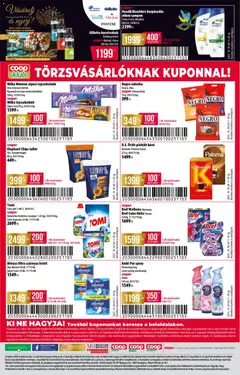 COOP - Akciós újság COOP megtekintése, amely érvényes 2025.10.30.-től | Oldal: 12