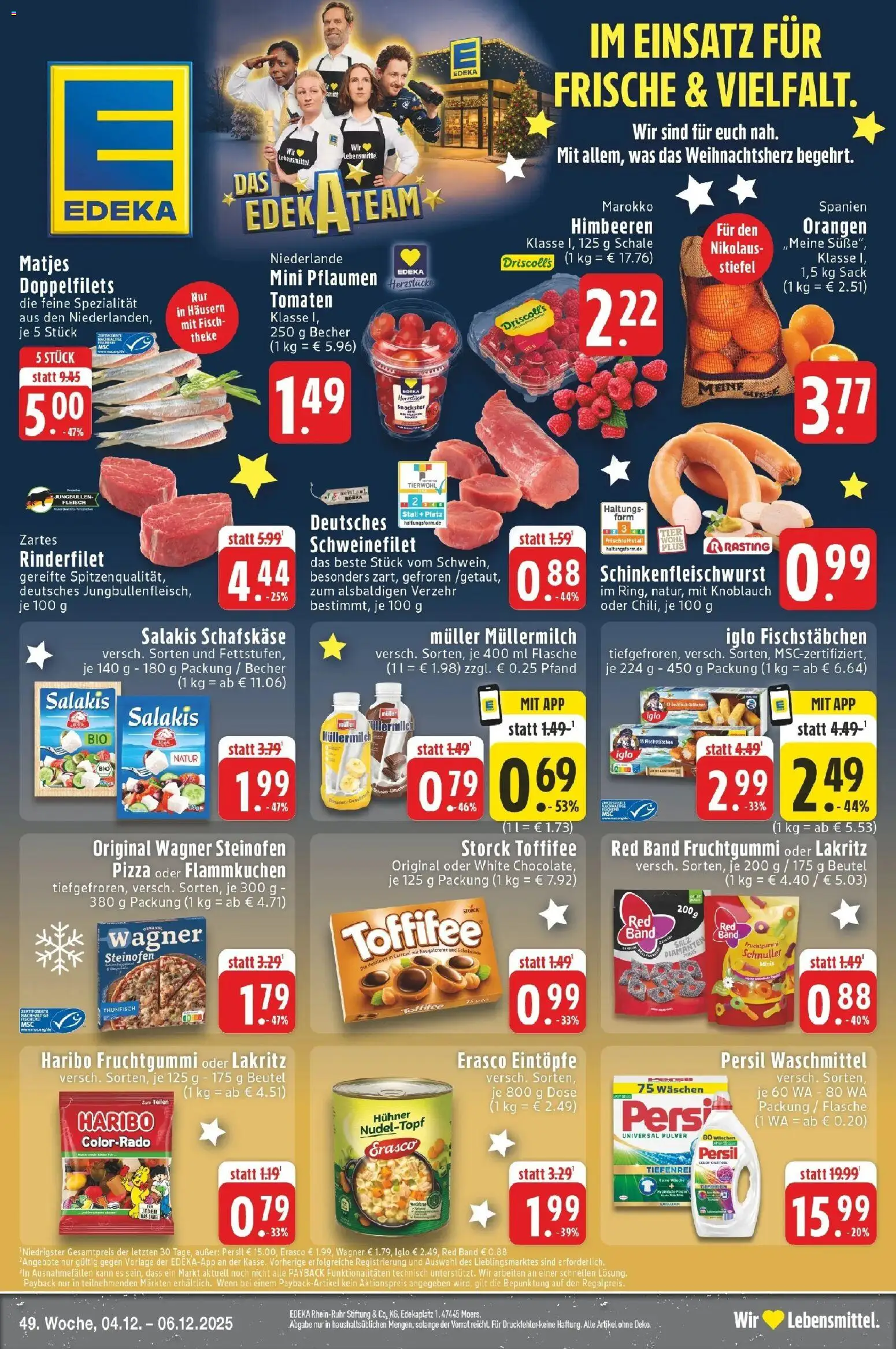 Vorschau von dem Prospekt des Geschäftes Edeka, gültig ab dem 03.12.2025