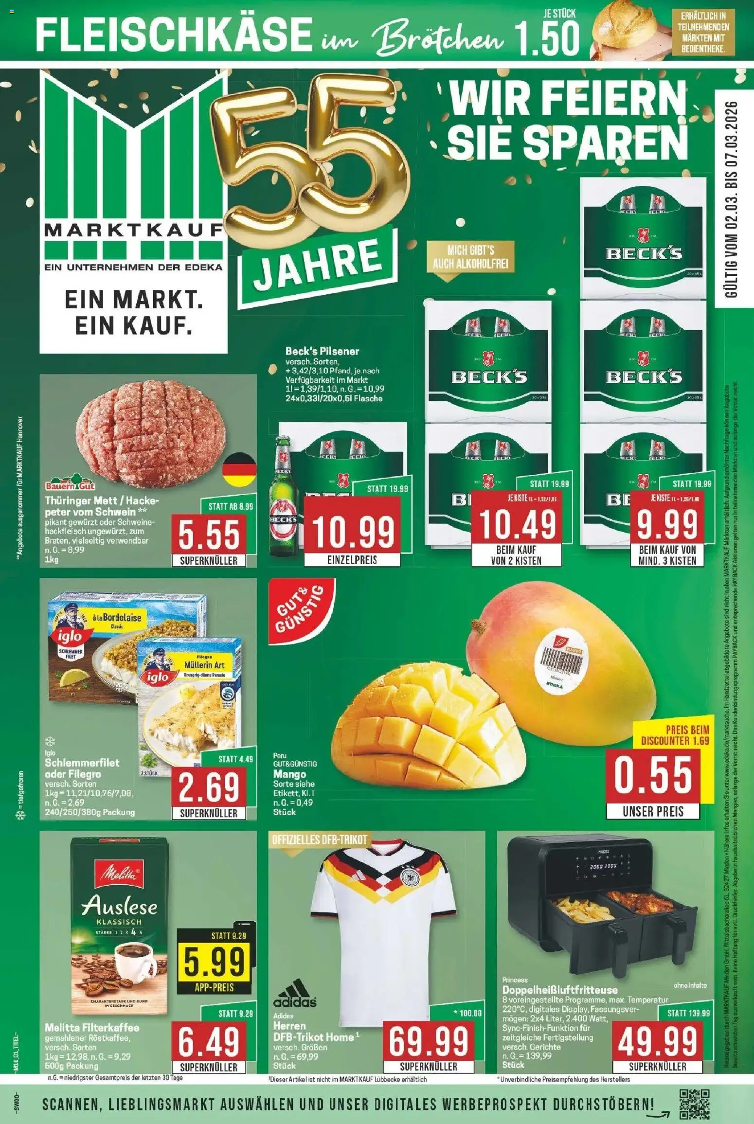 Vorschau von dem Prospekt des Geschäftes Marktkauf, gültig ab dem 02.03.2026