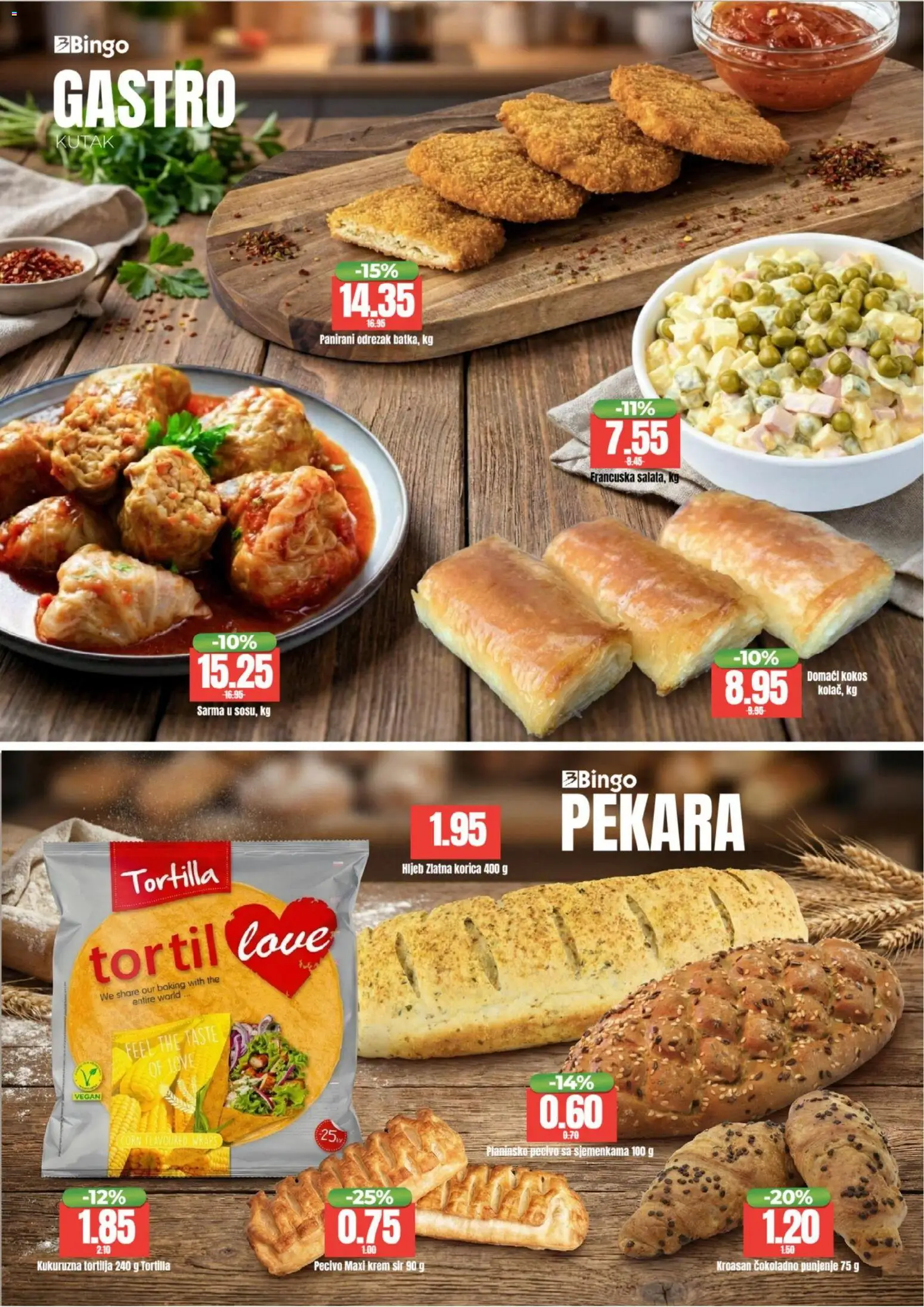 Pregled letka Katalog trgovine Bingo vrijedi od 2026.01.06