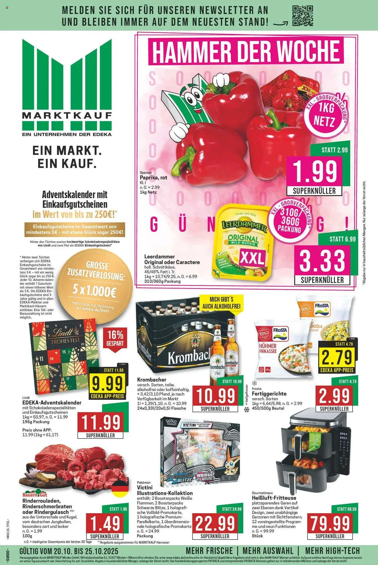 MARKTKAUF Prospekt ab Montag 20.10.2025 > Prospekt