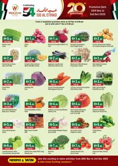 Preview of the catalogue Offers of store Westzone Supermarket valid from 29 Nov, 2025