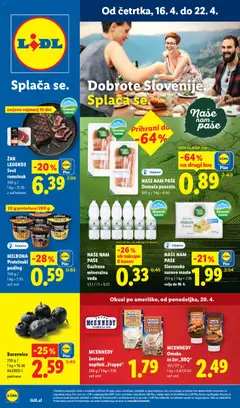 Predogled kataloga iz trgovine Lidl veljaven od 16.04.2026