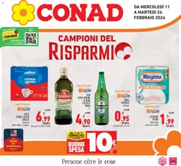 Anteprima dell'opuscolo Attuale volantino dal negozio Conad valido da 11/02/2026