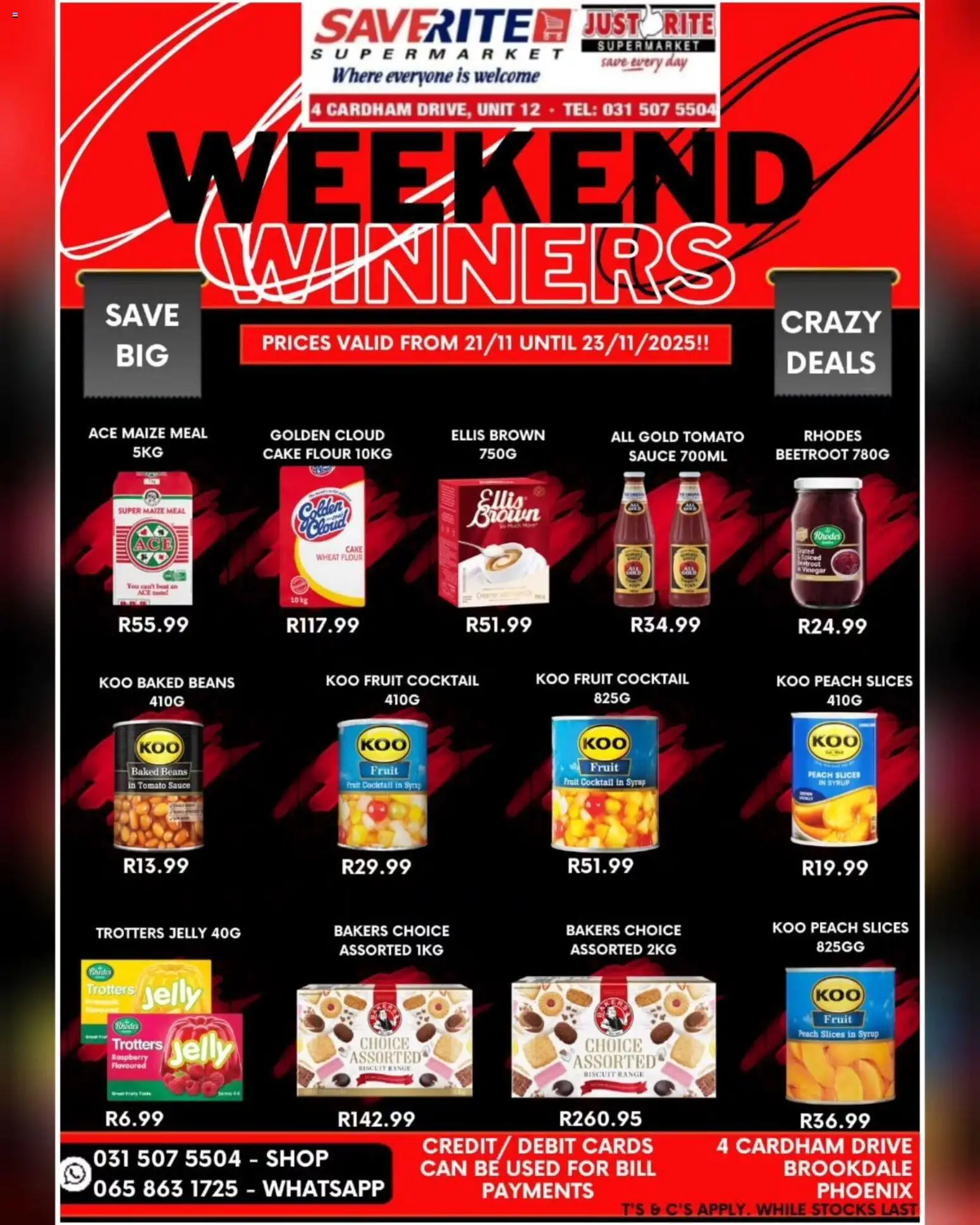 Preview of Saverite flyer valid from 21/11/2025