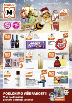 Pregled letka Katalog trgovine Müller vrijedi od 01.12.2025