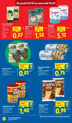 Prévisualisation de Catalogue de la semaine 49 du magasin LIDL formulaire valide 04/12/2025 | Page: 14