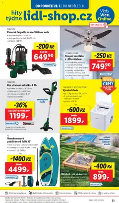 Náhled nabídky: Lidl Leták - Hity týdne platný od 28.07.2025
