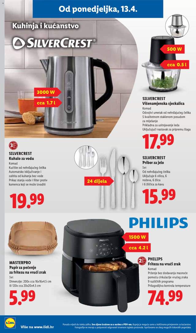 Novi Lidl katalog od 13.04.