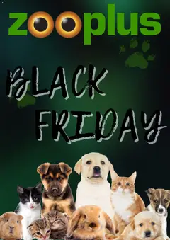 Anteprima dell'opuscolo Black Friday dal negozio Zooplus valido da 20/11/2025