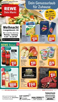 Vorschau von dem Prospekt des Geschäftes Rewe, gültig ab dem 02.03.2026