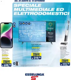 Anteprima dell'opuscolo Volantino Multimediale - Roma dal negozio Esselunga S valido da 28/08/2025