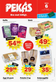 Förhandsgranska reklamblad Aktuella reklamblad Pekås - grums edition från butik Pekås gäller från 02/02/2026