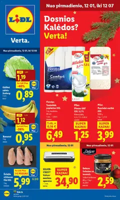 LIDL parduotuvės leidinio Leidinys galiojančio nuo 2025.12.01 peržiūra