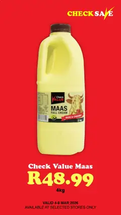 Preview of Check Save flyer valid from 05/03/2026