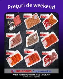 Previzualizarea de cataloage: Unicarm Unicarm Catalog Prețuri de weekend valabil de la 26.03.2026