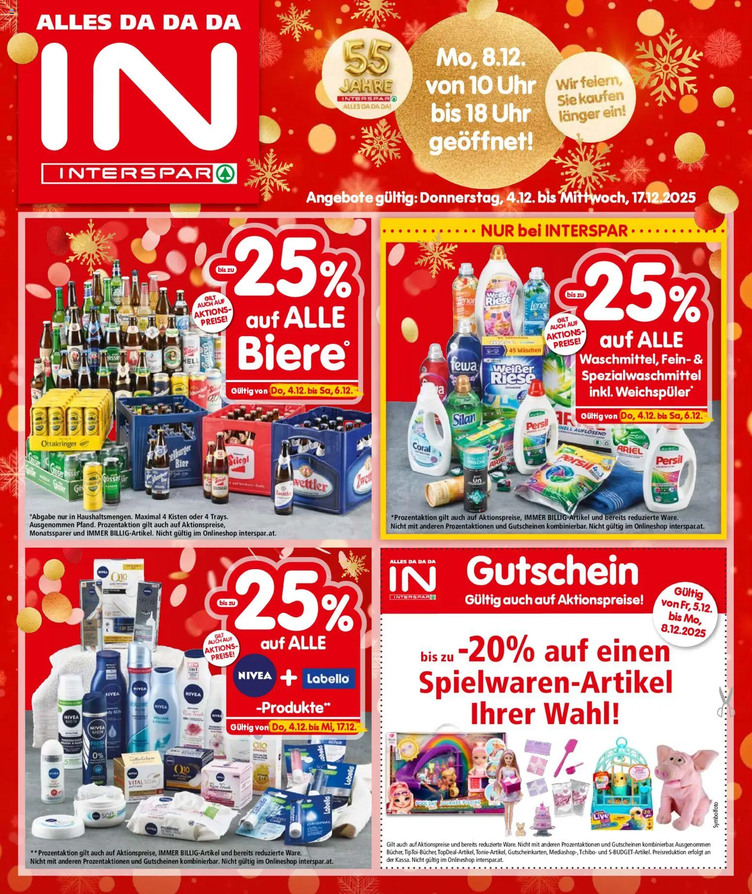 Vorschau der Angebote: Interspar Niederösterreich gültig ab 04.12.2025