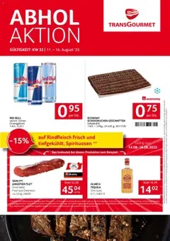 Vorschau der Angebote: Transgourmet Flugblatt gültig ab 10.08.2025
