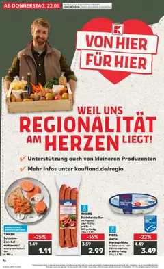 Vorschau von dem Prospekt des Geschäftes Kaufland, gültig ab dem 22.01.2026