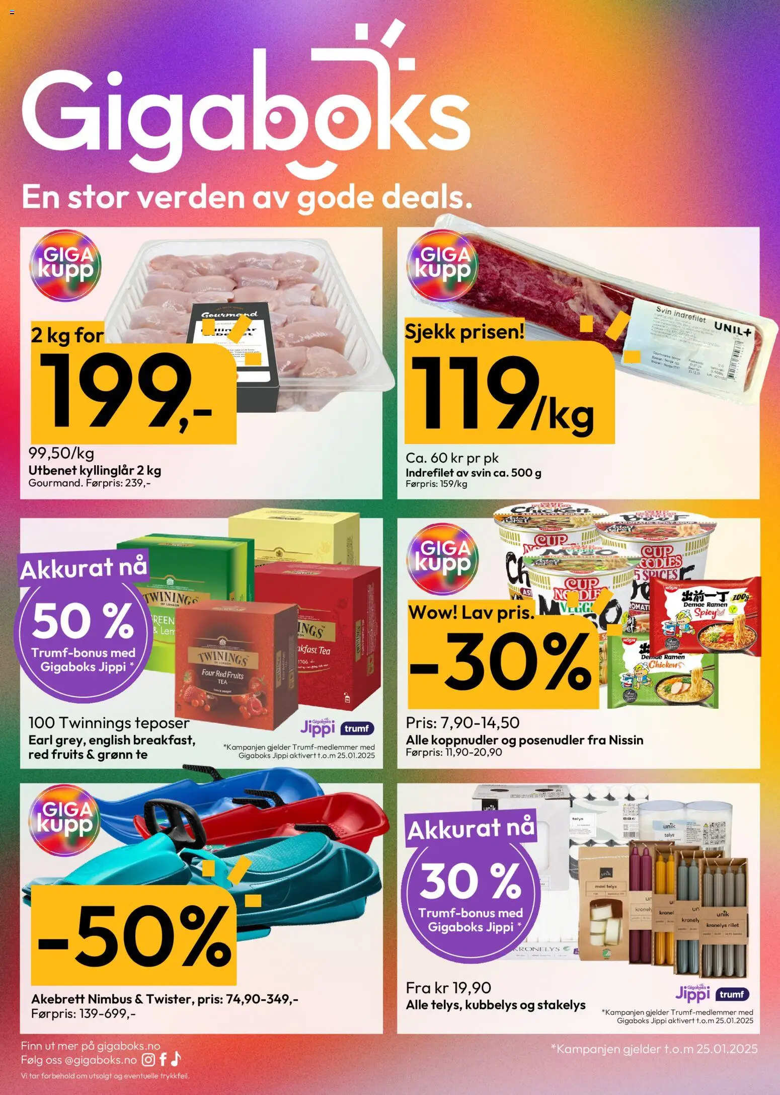 Forhåndsvis Kundeavis fra butikk Gigaboks gyldig fra 19/01/2026
