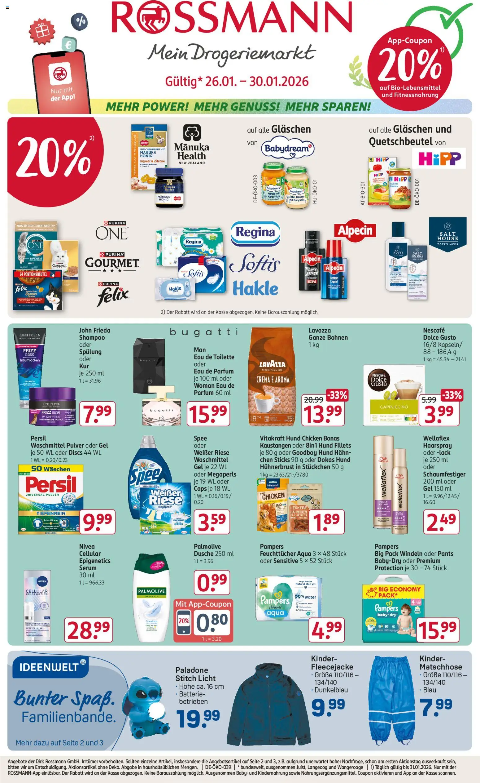 Vorschau von dem Prospekt des Geschäftes Rossmann, gültig ab dem 26.01.2026