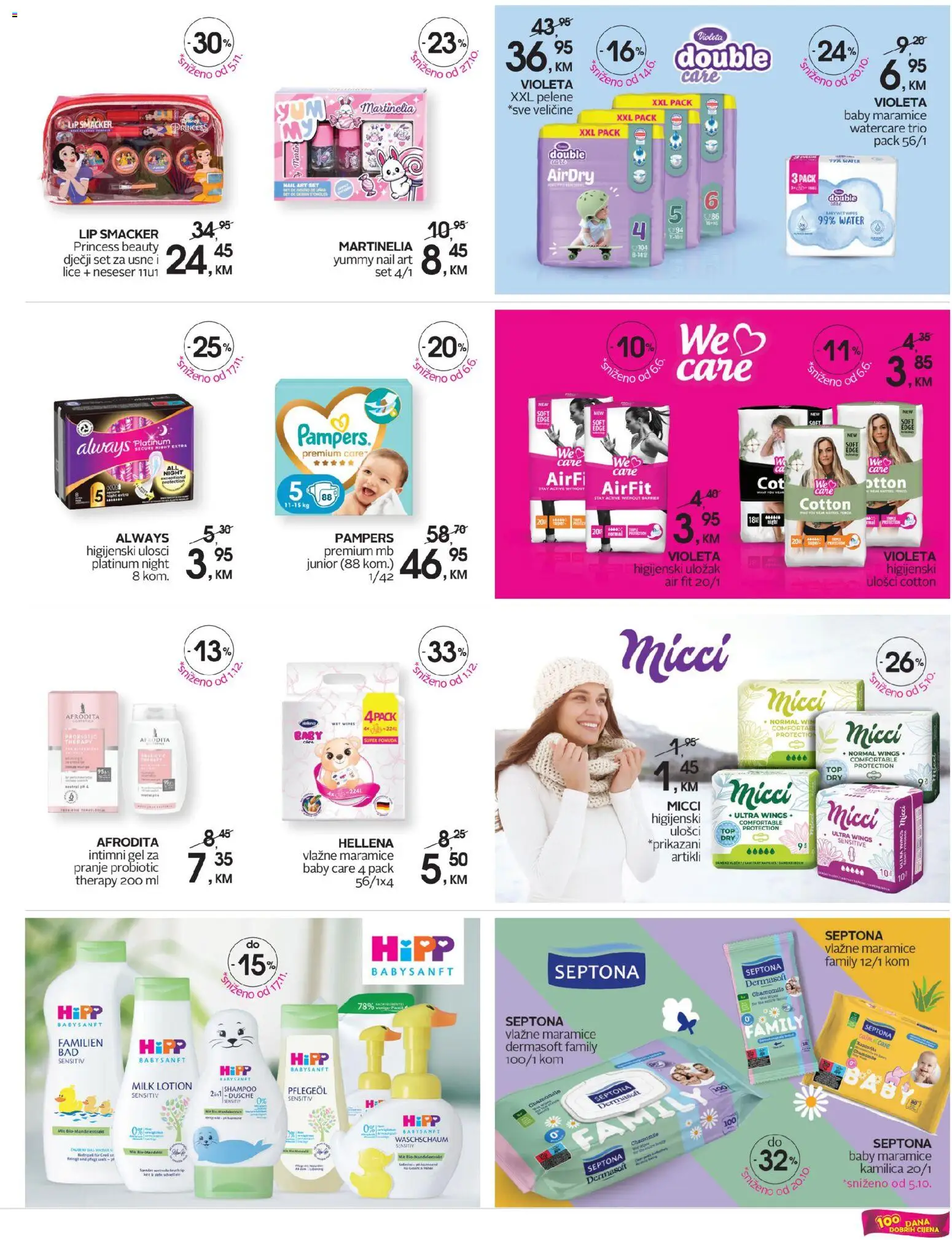 Pregled letka Katalog trgovine CM vrijedi od 2026.01.09