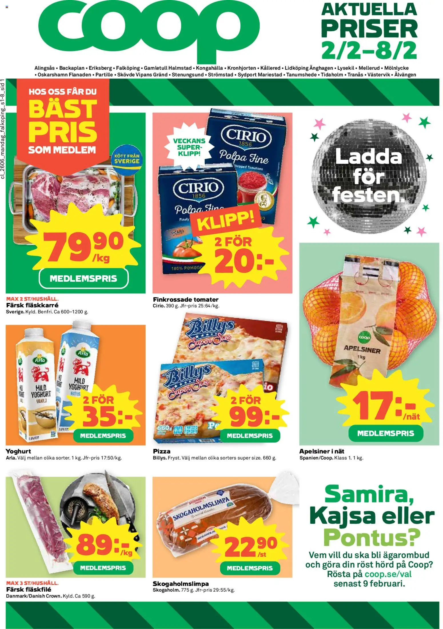 Förhandsgranska reklamblad Aktuella reklamblad Coop från butik Coop gäller från 02/02/2026