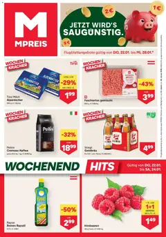 Vorschau der Angebote: MPREIS Saalbach gültig ab 22.01.2026