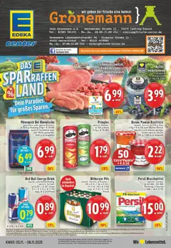 Vorschau von dem Prospekt des Geschäftes Edeka, gültig ab dem 02.11.2025