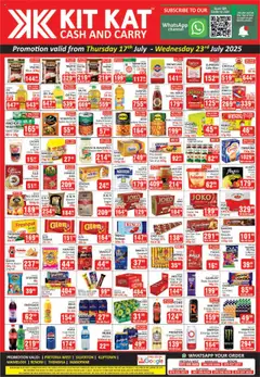 Preview of KIT KAT Cash & Carry flyer valid from 17/07/2025