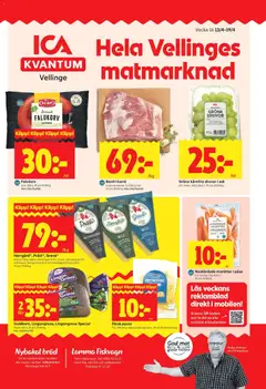 Förhandsgranska reklamblad Vellinge från butik ICA Kvantum gäller från 13/04/2026