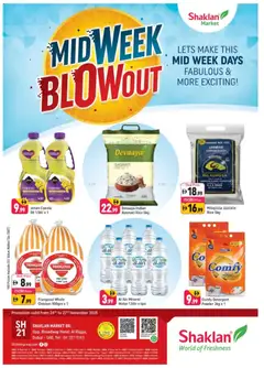 Preview of the catalogue Midweek Blow Out - Al Rigga, Dubai of store Shaklan valid from 24 Nov, 2025