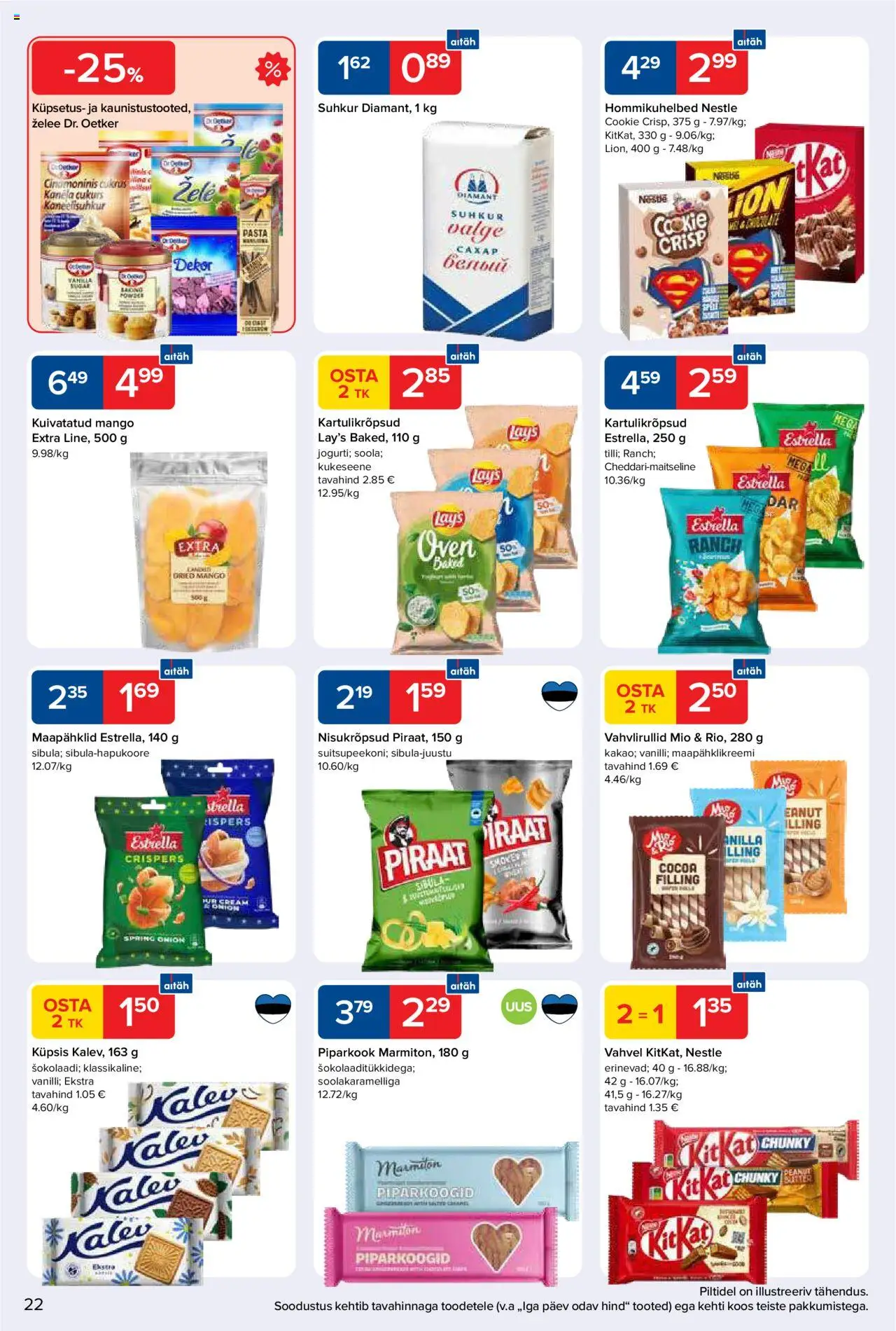 Maxima kliendilehe eelvaade alates 2025.10.14