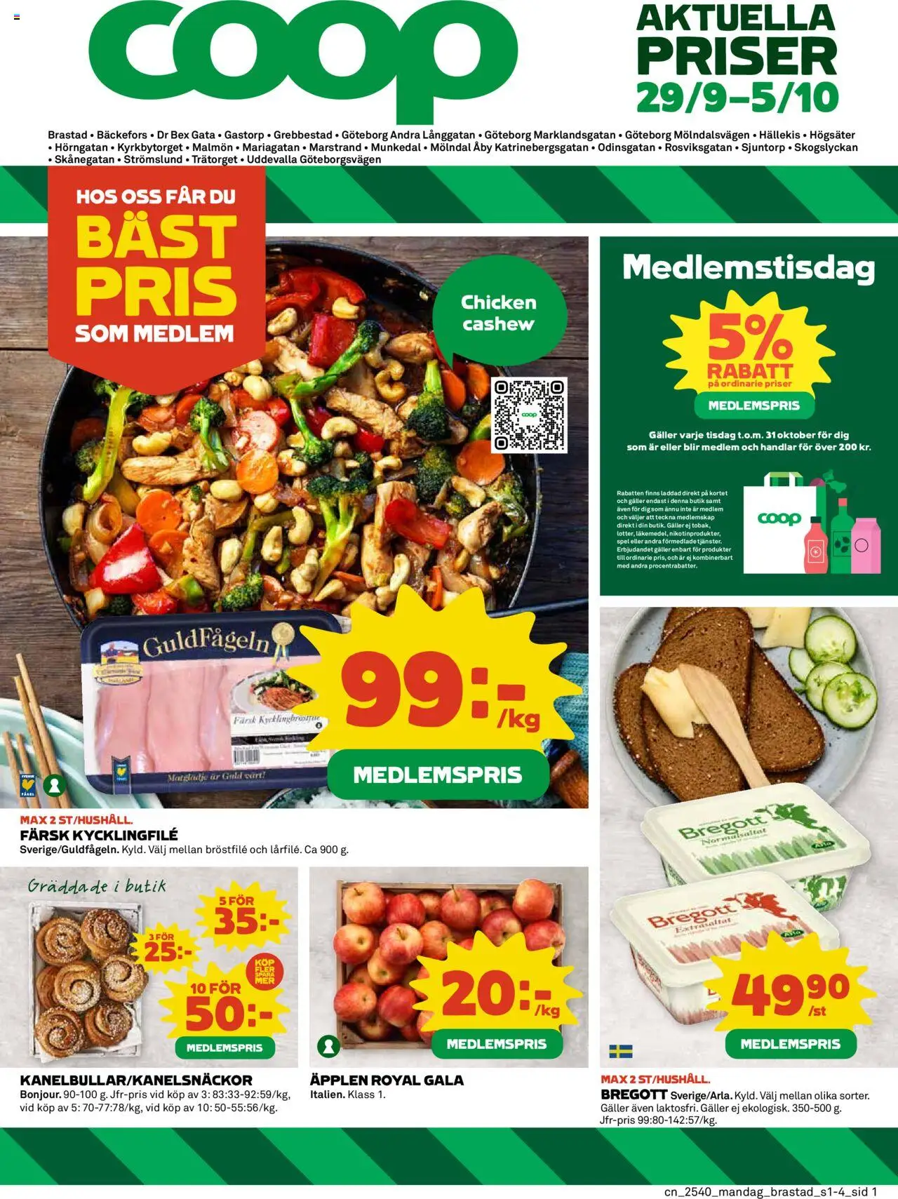 Uddevalla är giltig 29/09 2025 > Veckans Erbjudanden gäller från 29/09/2025 till 05/10/2025 sidnummer 1