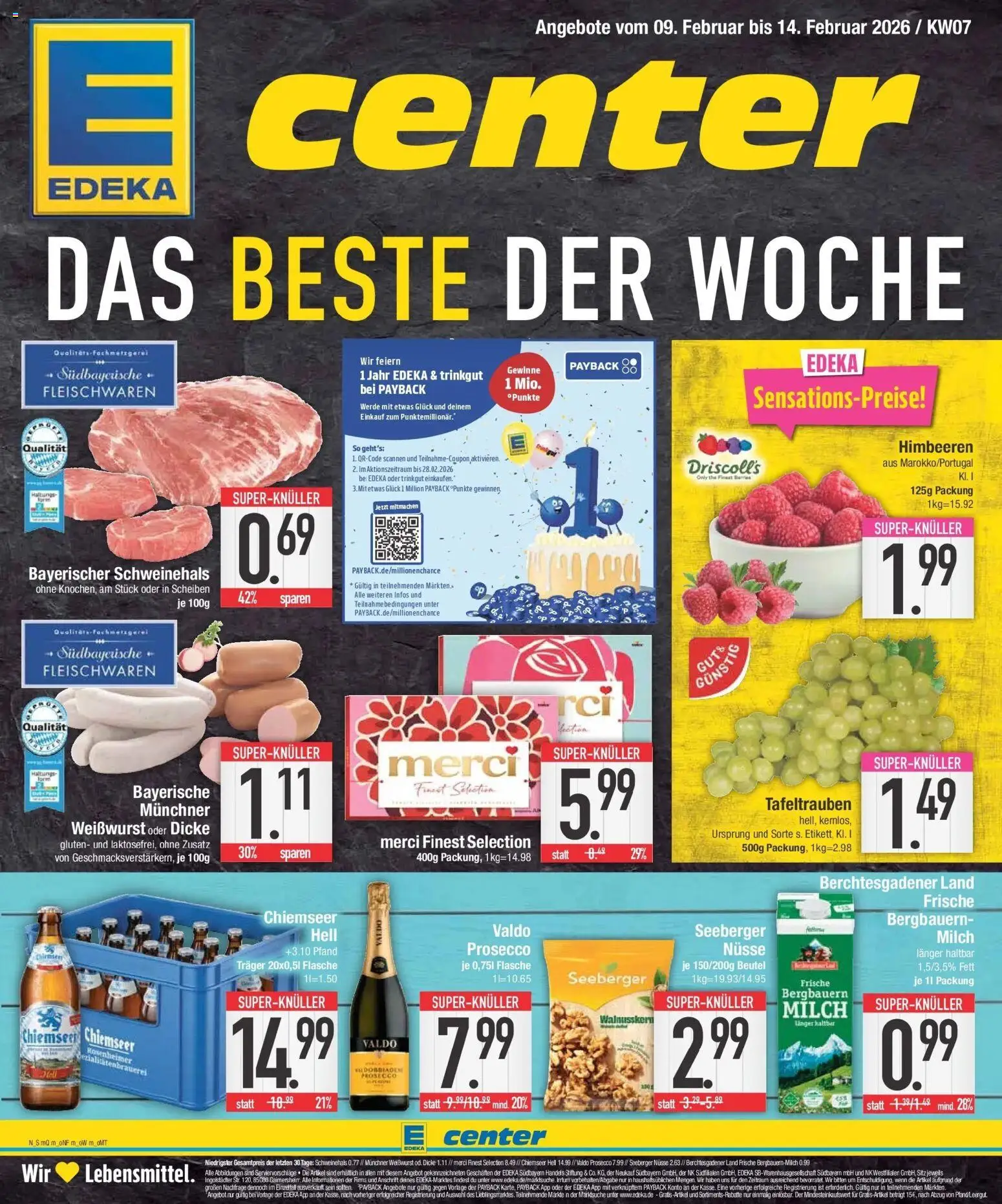 Vorschau von dem Prospekt des Geschäftes Edeka, gültig ab dem 08.02.2026