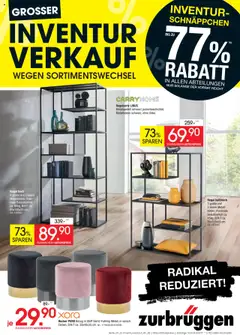Vorschau von dem Prospekt des Geschäftes Zurbrüggen, gültig ab dem 04.08.2025