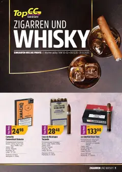 Vorschau des Merkblatts Aktionen Whisky vom Shop TopCC gültig von 08.12.2025 bis 27.12.2025