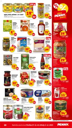 Náhled nabídky: Penny Market Čtvrtečník platný od 27.11.2025 | Strana: 15