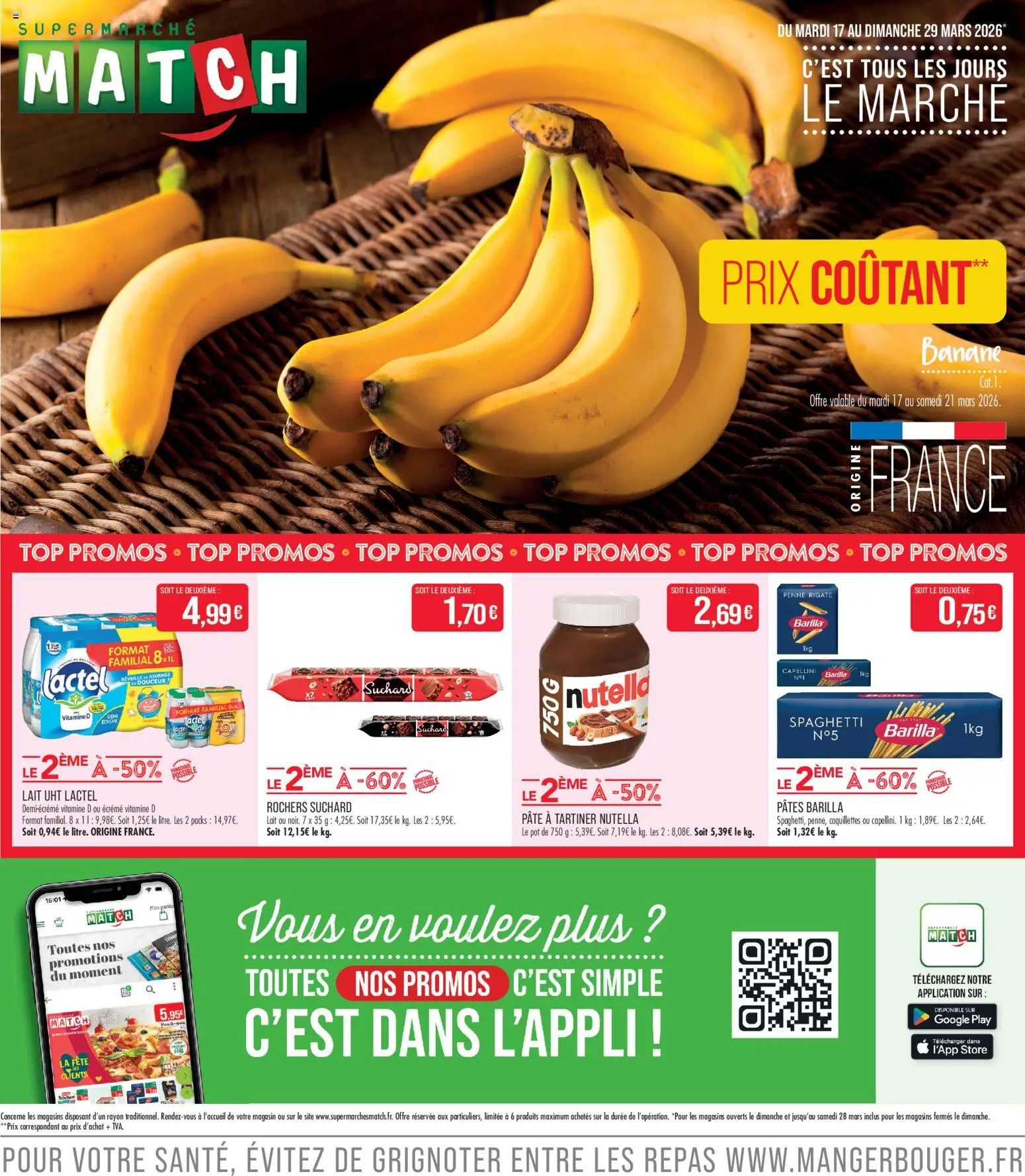 Prévisualisation de Match Supermarché - C'est tout les jours le marché | Meaux du magasin Match Supermarché formulaire valide 16/03/2026