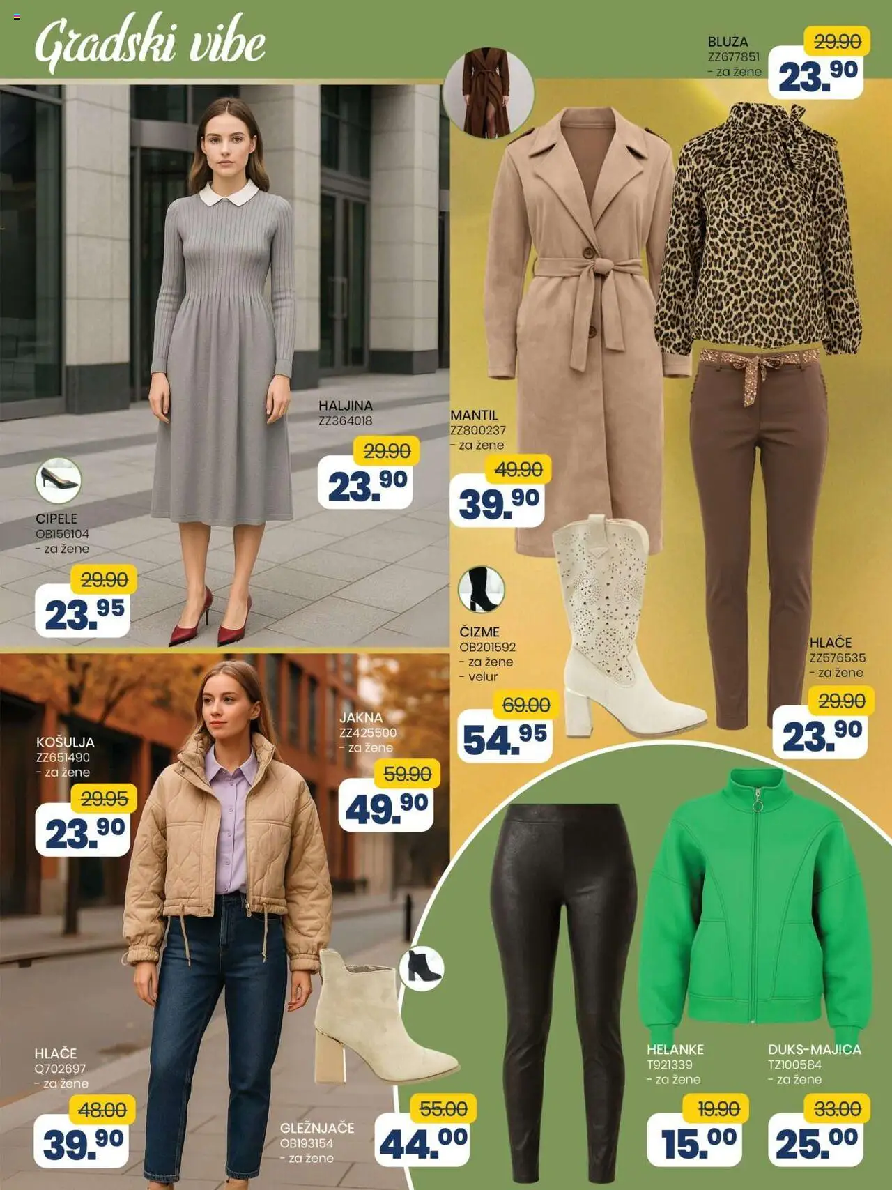 Pregled letka Katalog trgovine FIS vrijedi od 2025.10.10