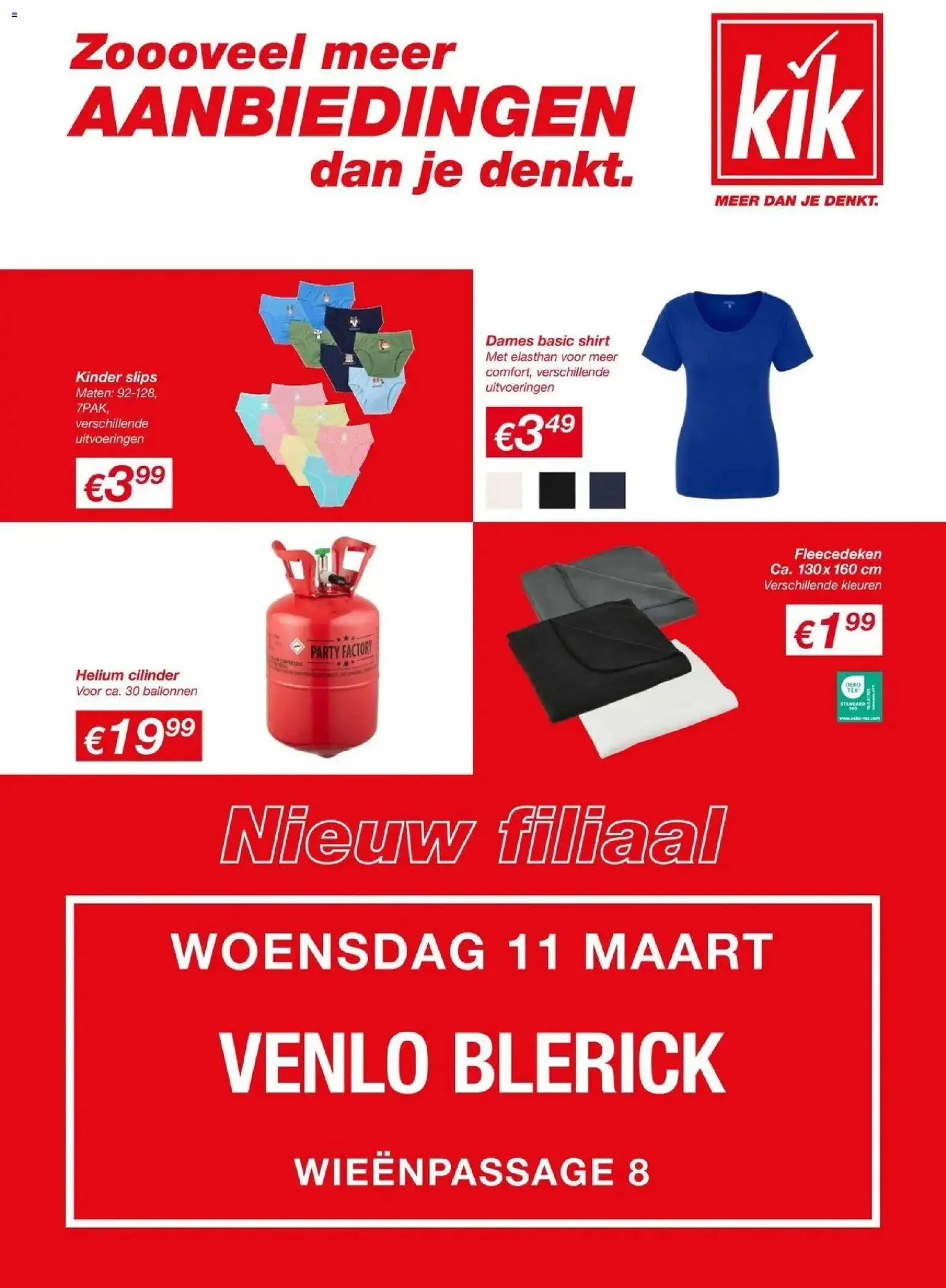 Voorbeeld van Zoooveel meer AANBIEDINGEN dan je denkt. van winkel KiK geldig vanaf 07-03-2026