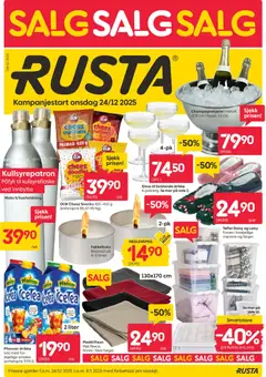 Forhåndsvis Kundeavis fra butikk Rusta gyldig fra 24/12/2025