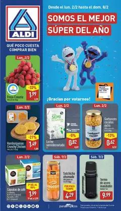 Vista previa del folleto de la tienda Aldi válido desde el 02/02/2026 
