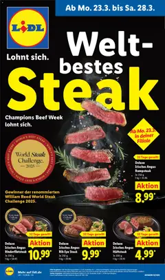 Vorschau von dem Prospekt des Geschäftes Lidl, gültig ab dem 23.03.2026