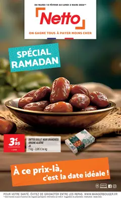 Prévisualisation de Ramadan du magasin Netto formulaire valide 10/02/2026