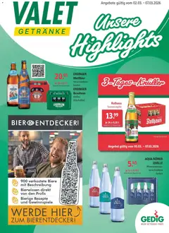 Vorschau von dem Prospekt des Geschäftes Angebote, gültig ab dem 01.03.2026